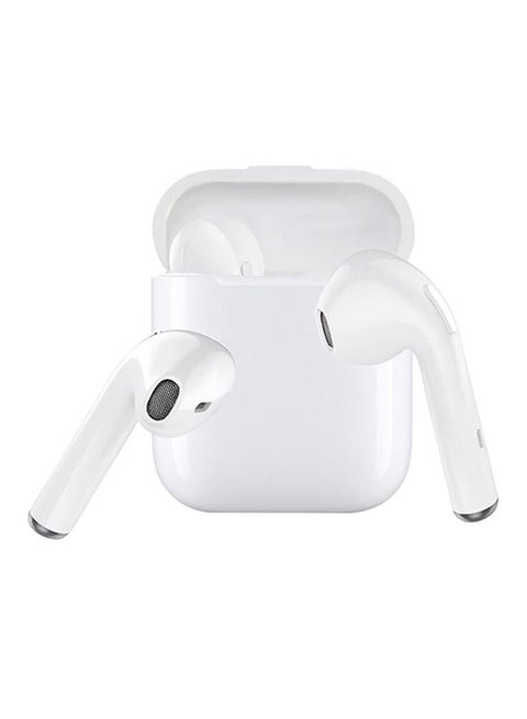 Bluetooth In-Ear Earphones With Charging Box White