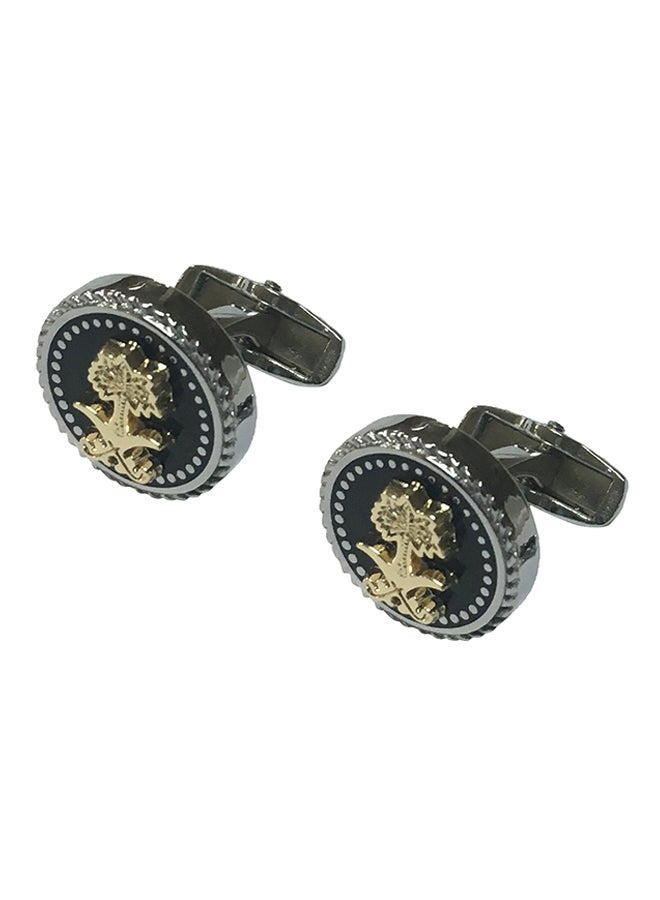 اليشمك أزرار أكمام لقمصان أنيقة من النحاس الأصفر