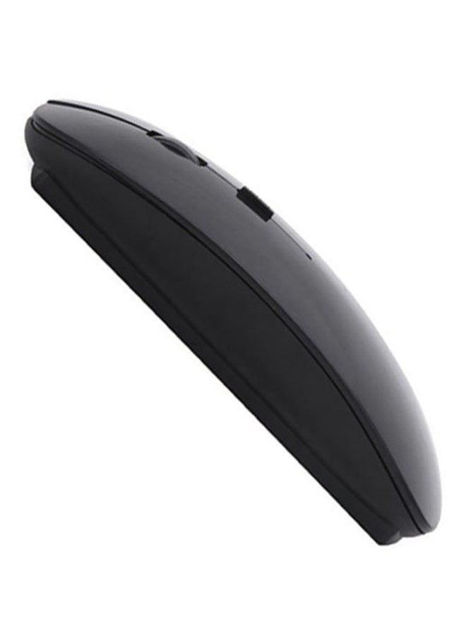 FINEC Slim Wireless Optical Mouse Black - Image 4
