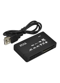 FINEC All-In-1 USB Memory Card Reader Black  - Image 2