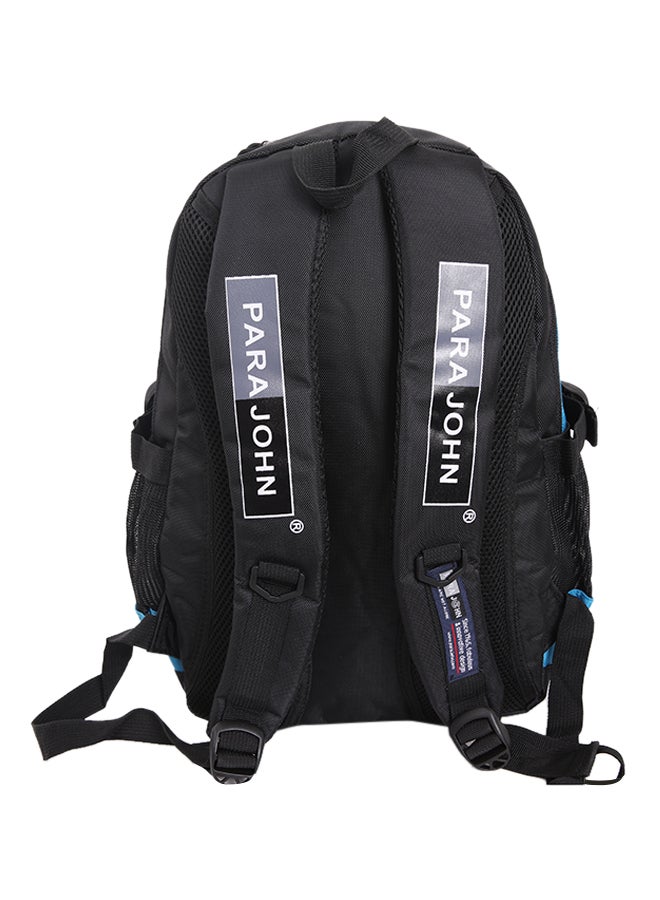 PARAJOHN - Polyester School Backpack Blue/Black - Image 1