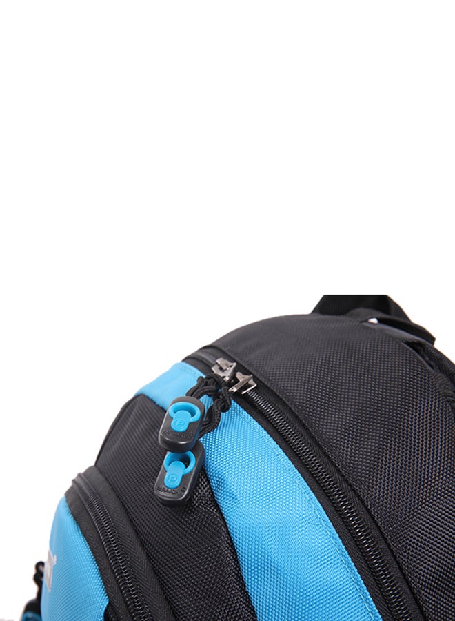 بارا جون حقيبة ظهر مدرسية من البوليستر أسود/أزرق - Image 4