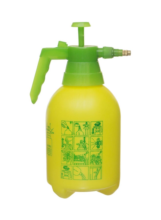 Generic Hand Pressure Sprayer Pump Yellow/Green 2Liters  - Image 2