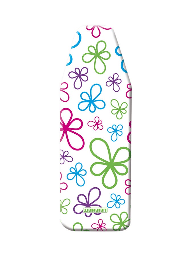 LEIFHEIT Ironing Board Cover Cotton Classic-Large White/Pink/Blue 45centimeter - Image 1