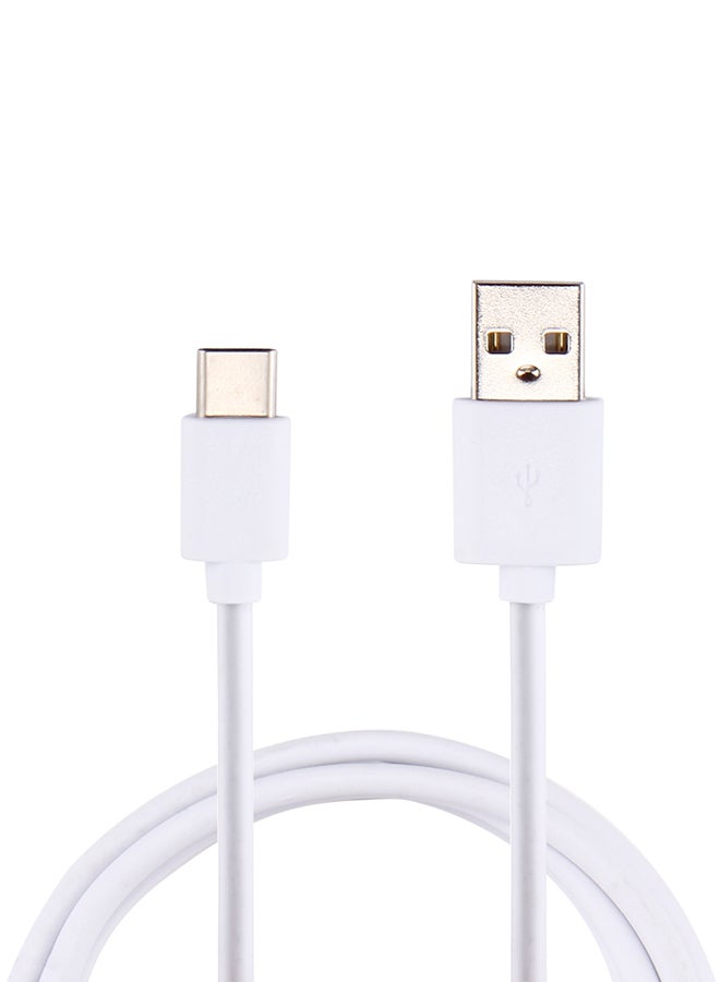 Type-C Data Sync Charging Cable White - Image 1