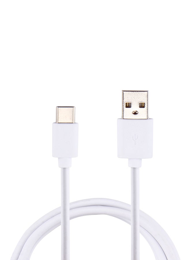 Type-C Data Sync Charging Cable White - Image 2
