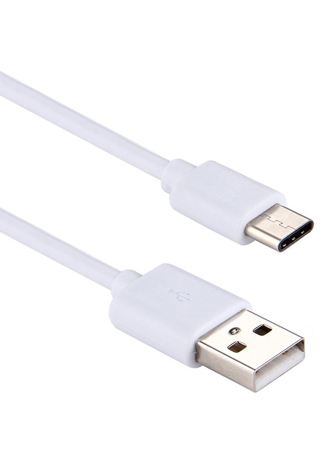 Type-C Data Sync Charging Cable White - Image 3