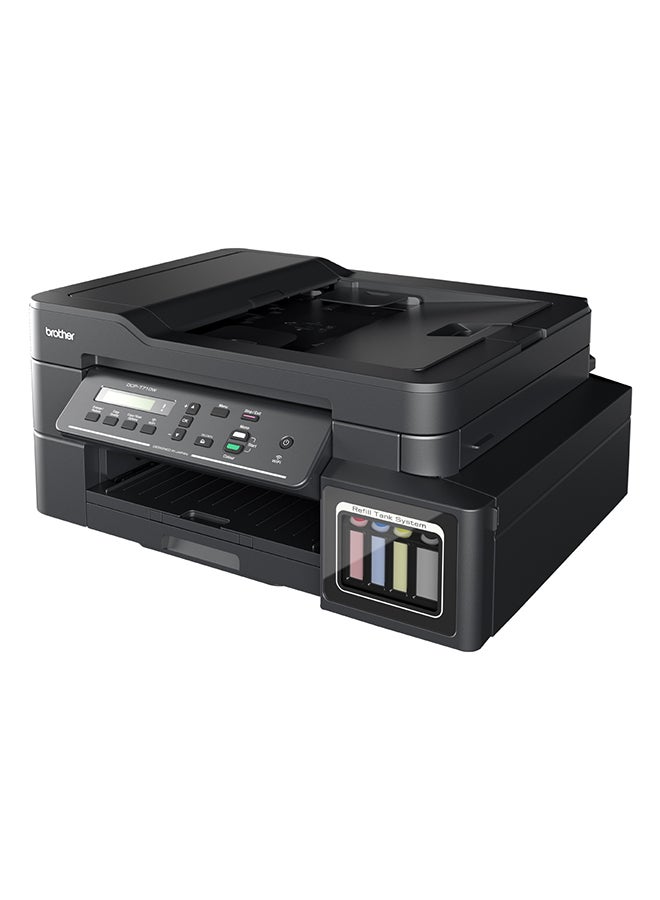 brother - Inkjet Printer With Scan/Copy/WiFi Function DCP-T710W Black - Image 1