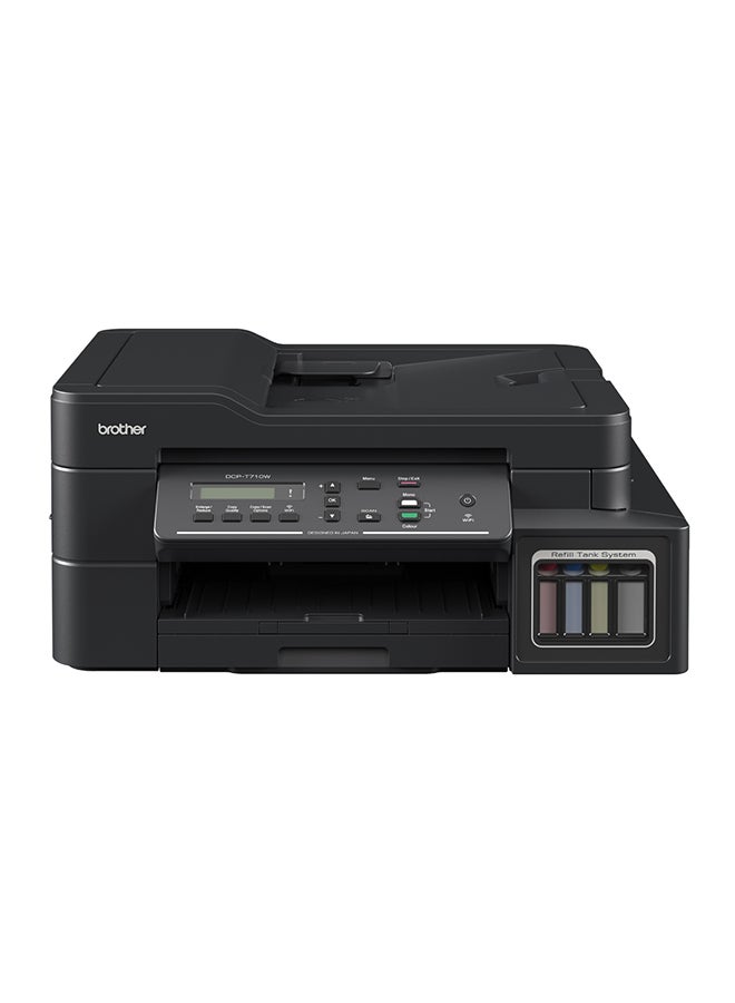 بروذر - طابعة إنك جيت الكل في واحد تعمل بخاصية الواي فاي طراز MFC-T910DW أسود - Image 1