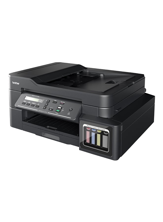 بروذر - طابعة إنك جيت الكل في واحد تعمل بخاصية الواي فاي طراز MFC-T910DW أسود - Image 1