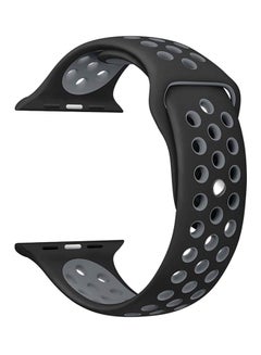 Replacement Band For Apple Watch Series 3/2/1 38mm Grey/Black