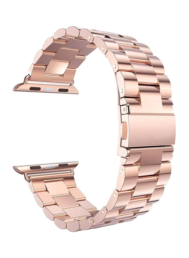 Replacement Band For Apple iWatch Series 1/2/3 42mm Rose Gold - v1532581100/N15768320A_1