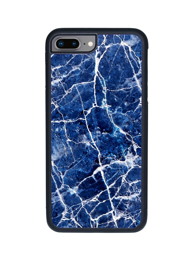 ديكالاك غطاء حماية واق لهاتف أبل آيفون 7 بلس رخام بطبعات - Image 1