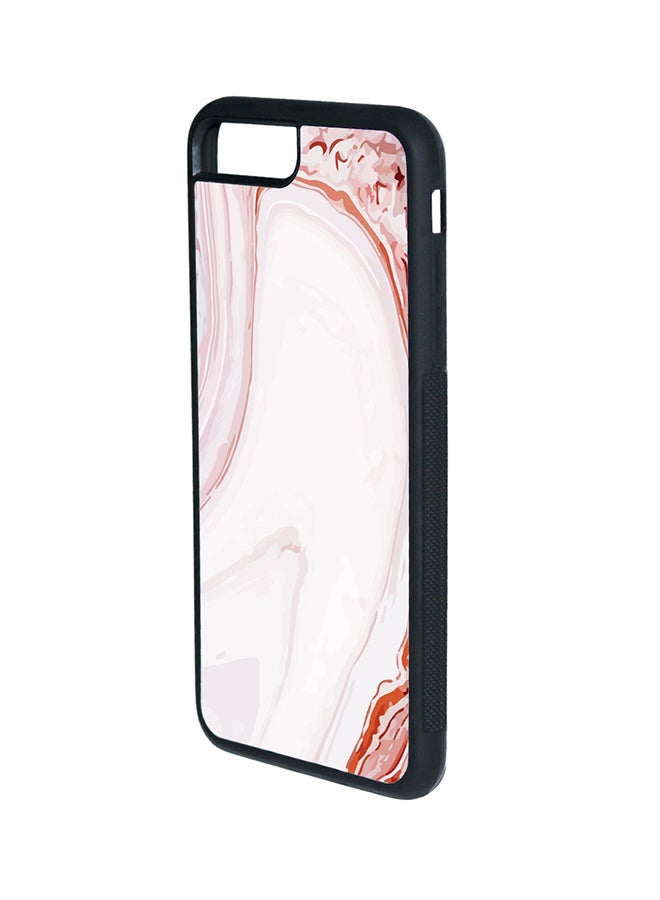 ديكالاك غطاء حماية واق لهاتف أبل آيفون 7 بلس رخام بطبعات - Image 2