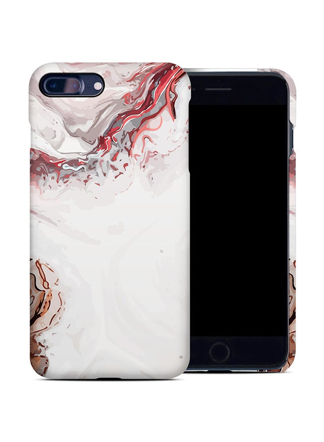 Decalac Protective Case Cover For Apple iPhone 7 Plus Marble Print
