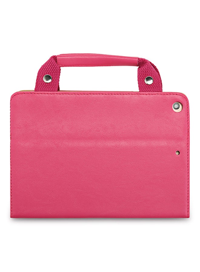 Wake Up Function Handbag Full Cover Protective Case For Apple iPad Mini 4 Pink - Image 2