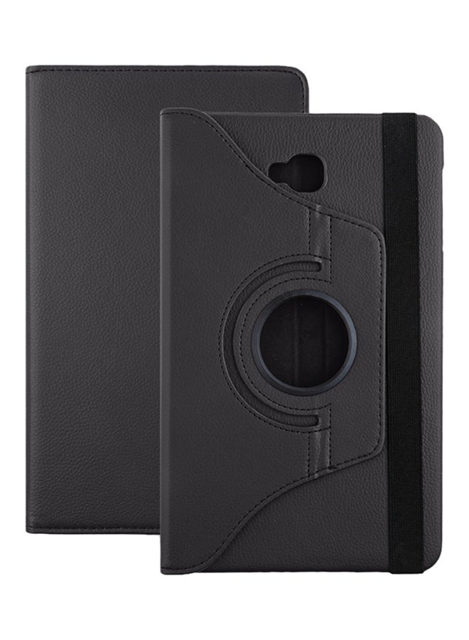 Generic - 360-Degree Rotating Case Cover For Samsung Galaxy Tab A 10.1-Inch Black - Image 1