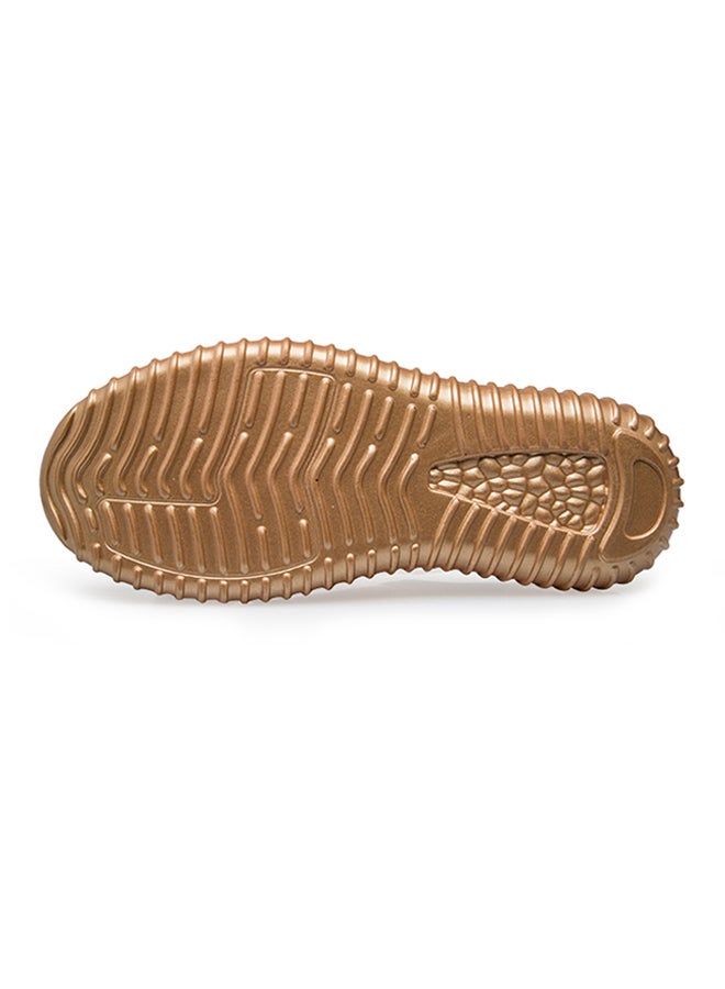 Pull On Running Shoes Black/Gold  - Image 3