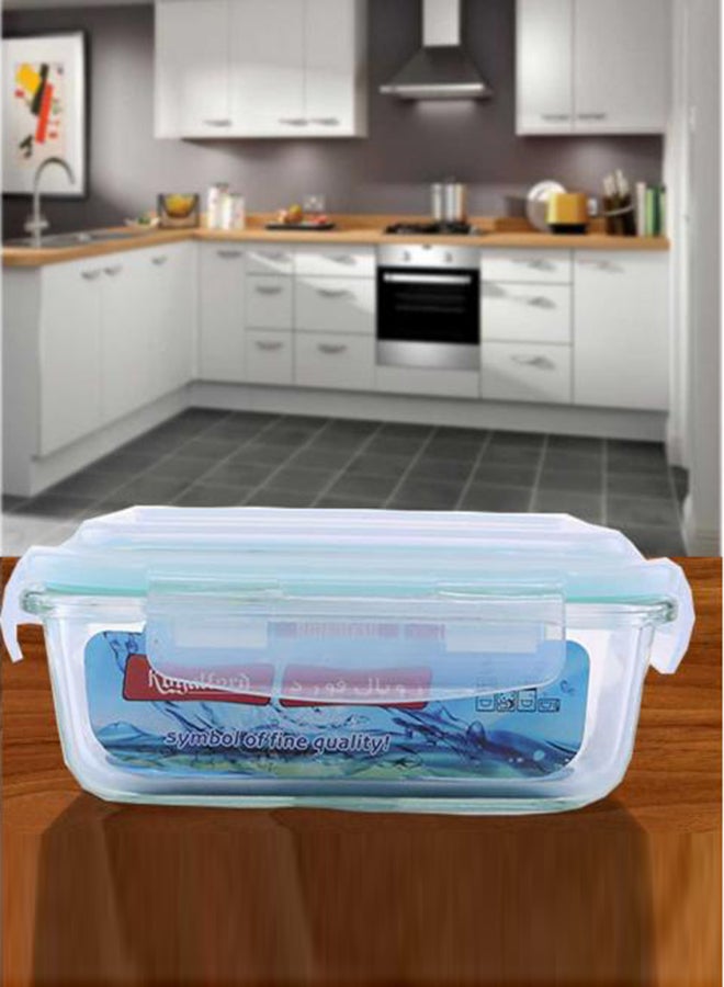 Royalford - Airtight Container With Lid Clear 370ml - Image 1