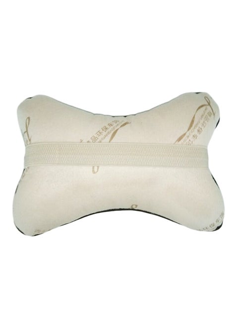 Solid Bone Shape Neck Rest Cushion