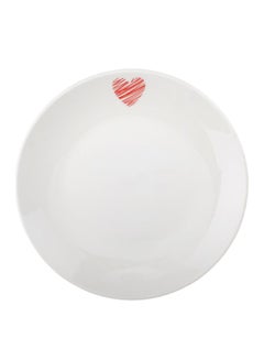 Nordic Breakfast Plate White 6inch