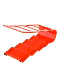 Remote Controls 4 Slot Remote Control Storage Organizer Orange 20.5x4.3x9cm  - Image 1