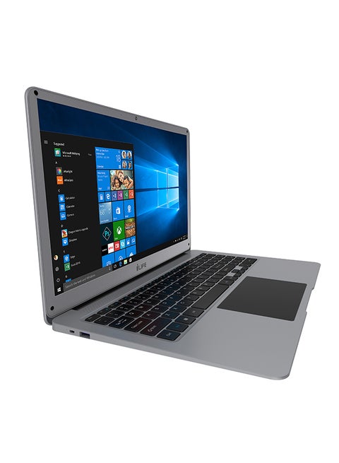 Zed Air Plus Laptop With 15.6-Inch Display, Celeron N3350 Processor/6GB RAM/500GB HDD/Intel HD Graphics 500 Grey