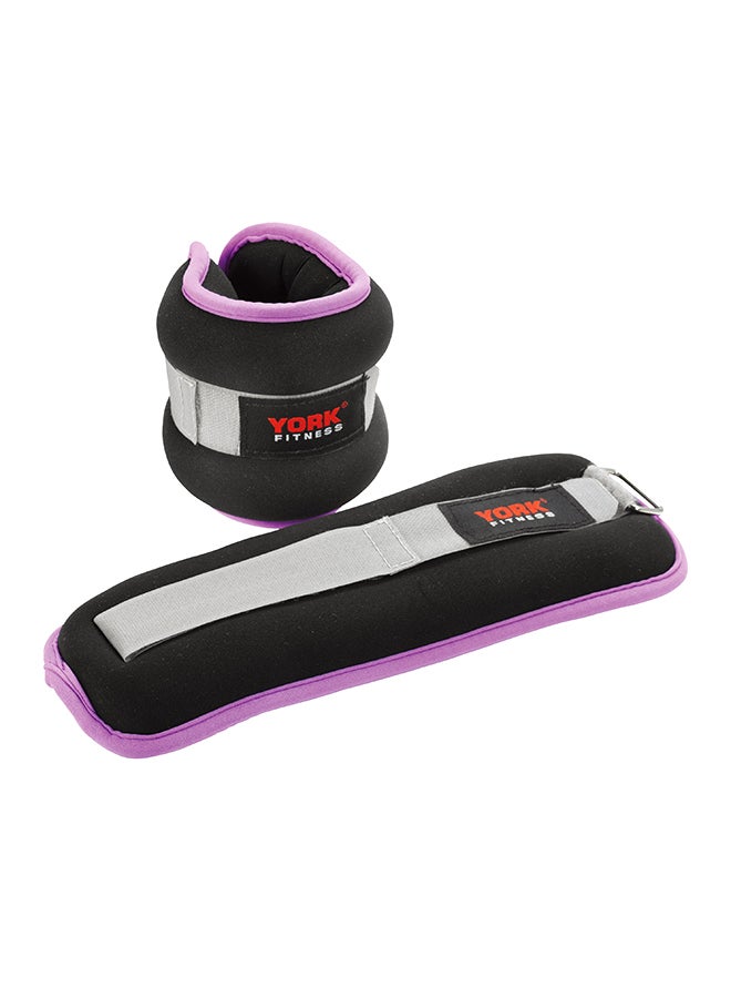 YORK FITNESS 2-Piece Ankle Weight Band 