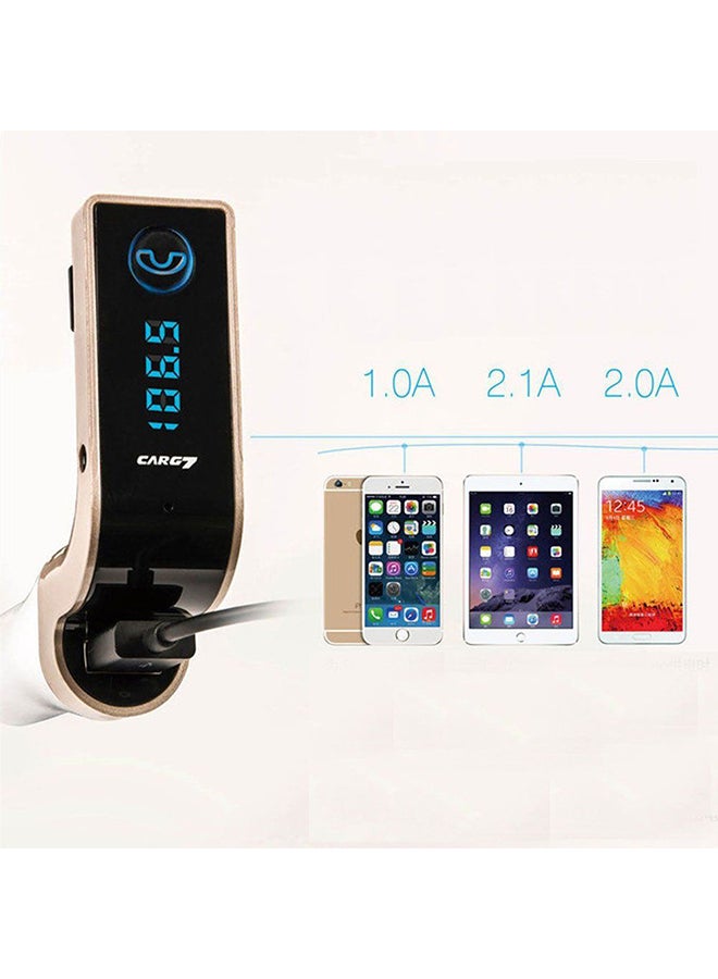 كار جي 7 طقم جهاز إرسال FM لاسلكي بتقنية بلوتوث - Image 2