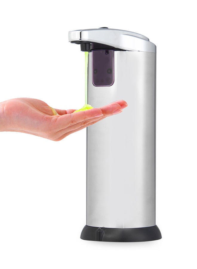 Automatic Touchless Sanitizer And Soap Dispenser Silver/Black 280mm - Image 3