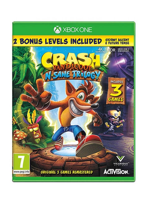 Crash Bandicoot N.Sane Trilogy (Intl Version) - arcade_platform - xbox_one