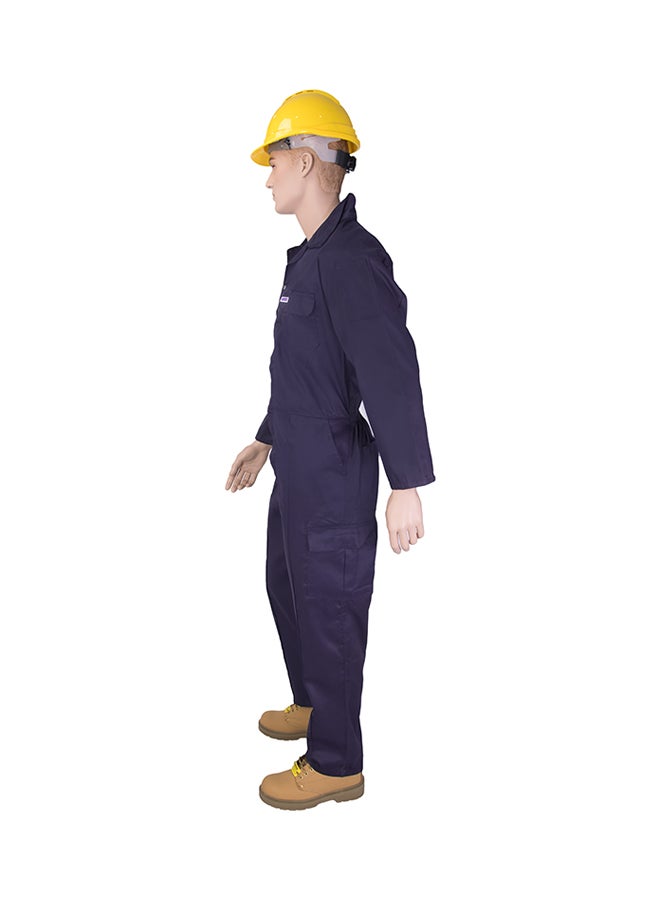 Ameriza Coverall Safety Industrial Suit Navi Blue 3XL - Image 3