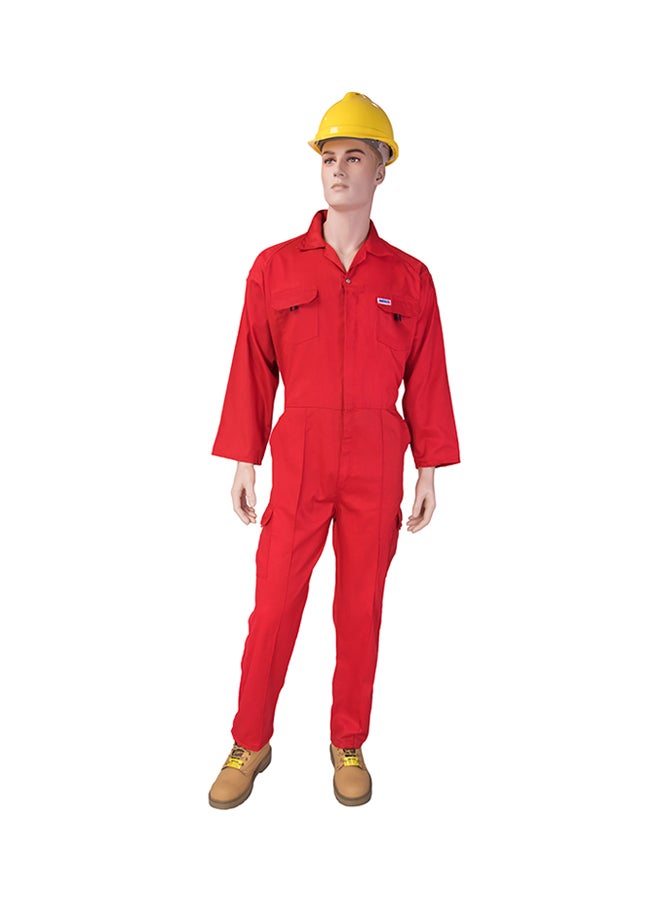 Ameriza Safety Coverall Red Large - Image 1