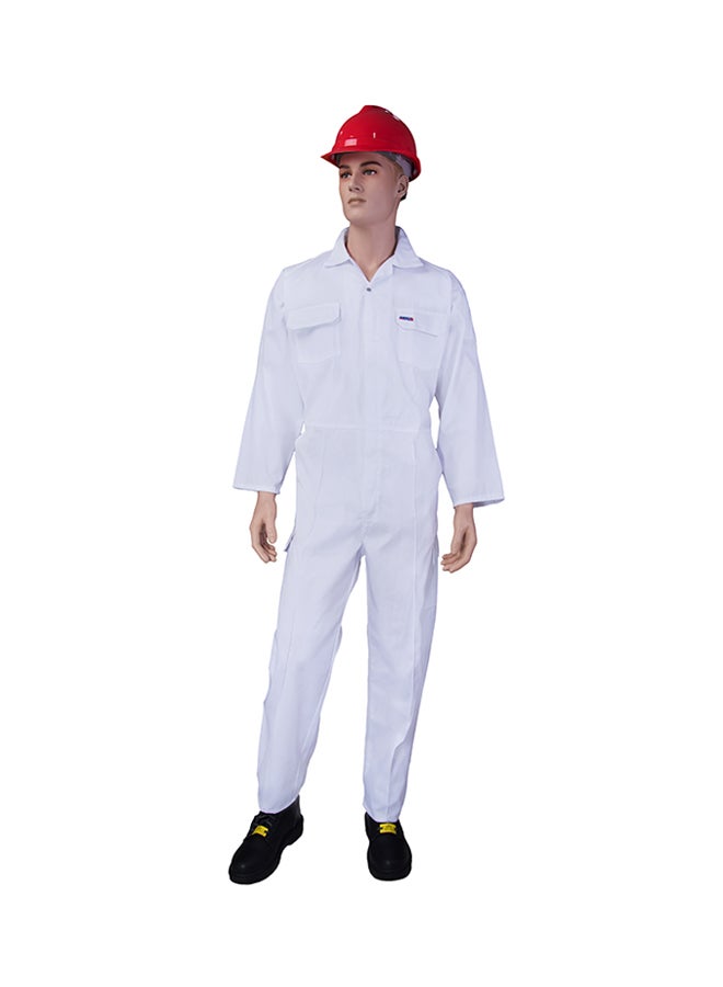 Ameriza Safety Coverall White Small - Image 1