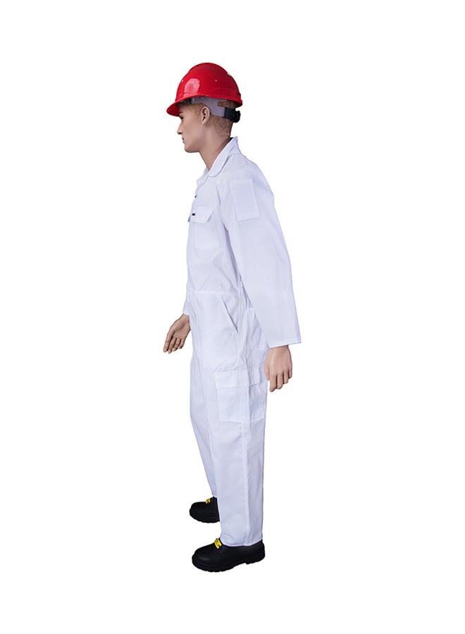 Ameriza Safety Coverall White Small - Image 3