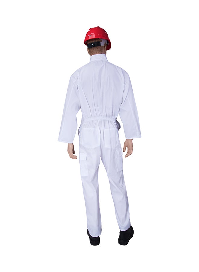 Ameriza Safety Coverall White Large  - Image 2
