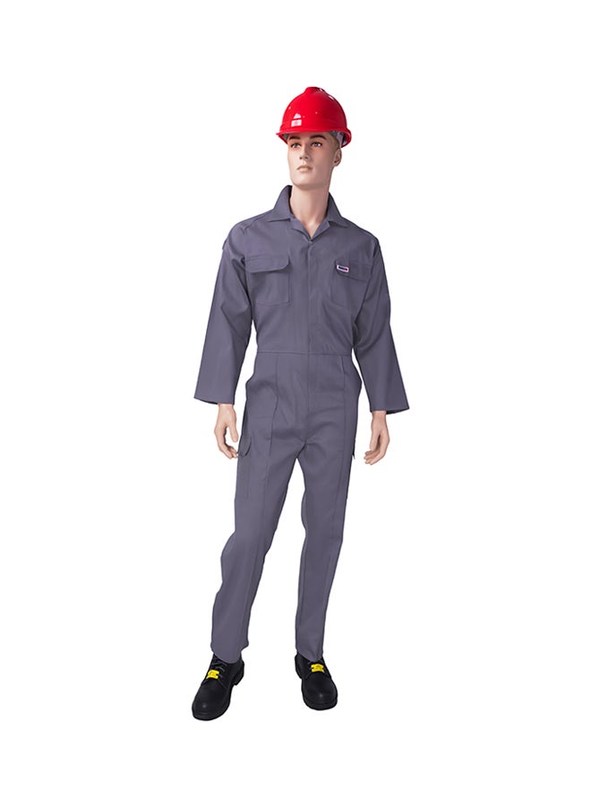 Ameriza Safety Coverall Grey Small - Image 1