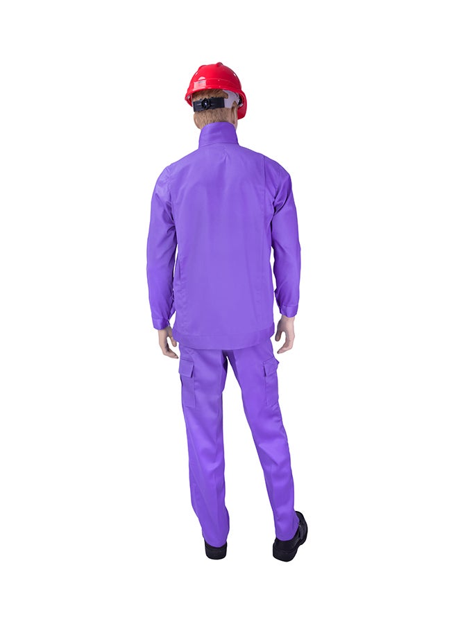 Ameriza Safety Pants And Shirt Set Petrol Blue 3XL  - Image 2