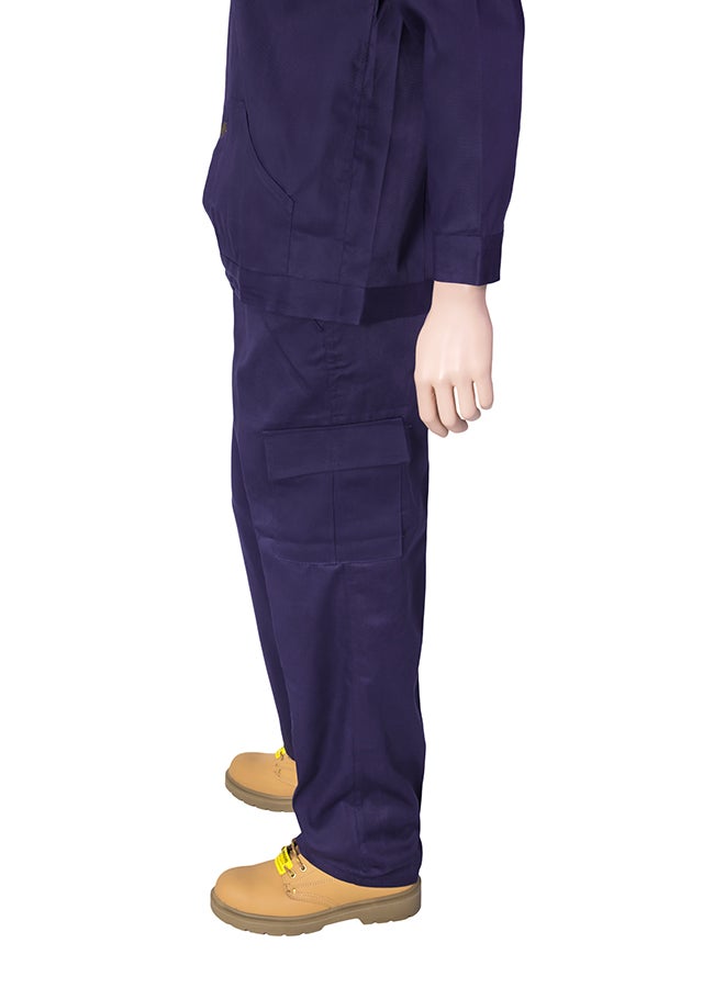 Ameriza Safety Pants And Shirt Set Navi Blue 2XL - Image 3