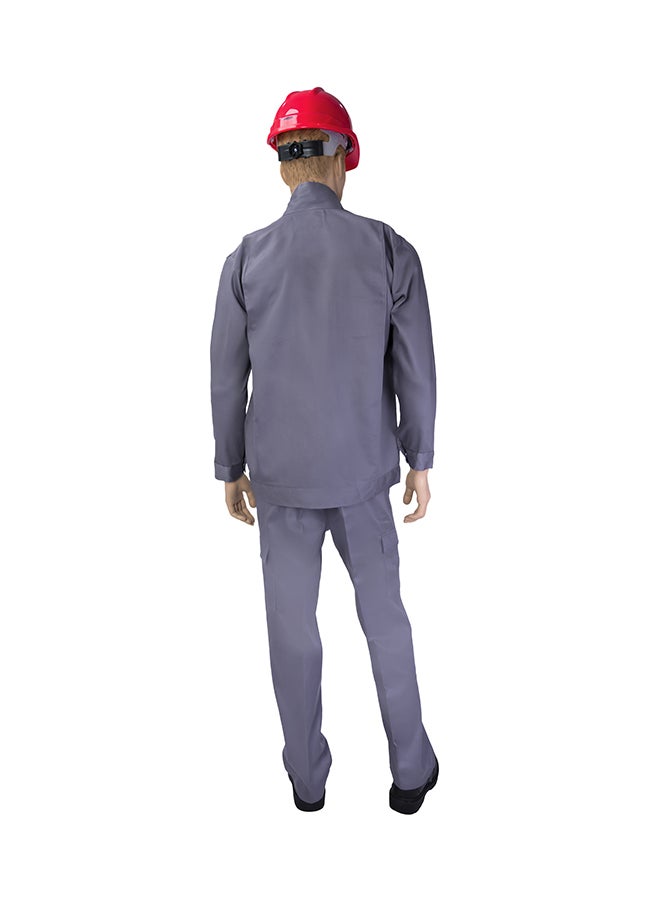 Ameriza Safety Pants And Shirt Set Grey 2XL - Image 2