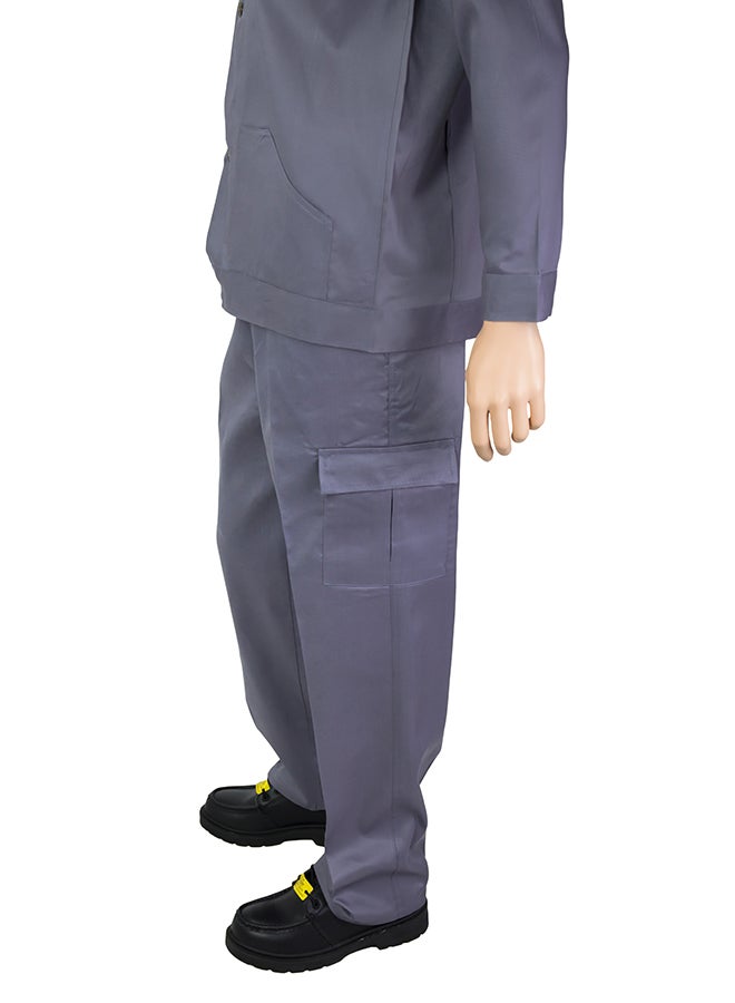 Ameriza Safety Pants And Shirt Set Grey 2XL - Image 3