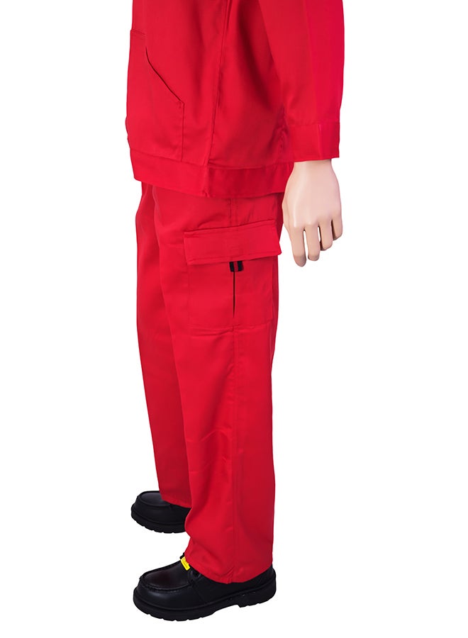 Ameriza Safety Pants And Shirt Set Red Small  - Image 3