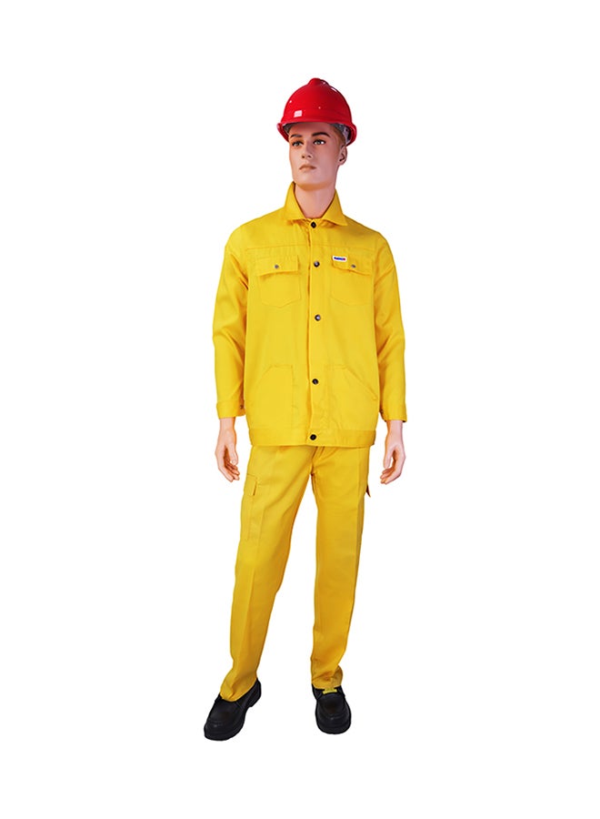 Ameriza Safety Pants And Shirt Set Yellow 4XL - Image 1