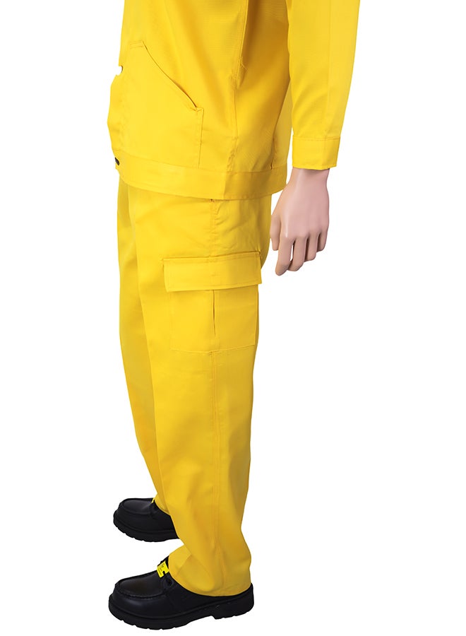 Ameriza Safety Pants And Shirt Set Yellow 4XL - Image 3