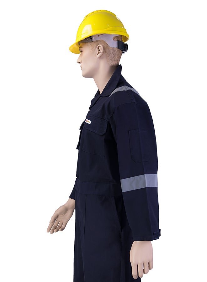 Empiral Comfort Safety Coverall With 6 Reflective Tapes Navi Blue XL  - Image 3