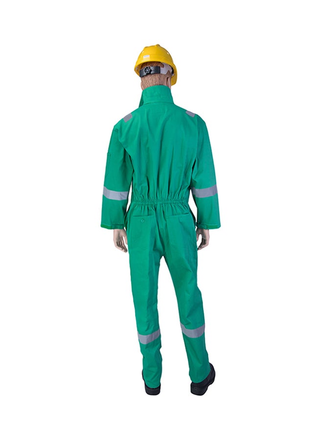Empiral Comfort Safety Coverall With 6 Reflective Tapes Green 3XL  - Image 2