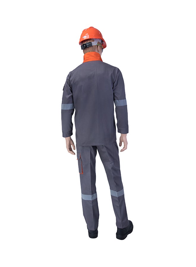Empiral Comfort Safety Pants And Shirt Set Grey Medium - Image 2