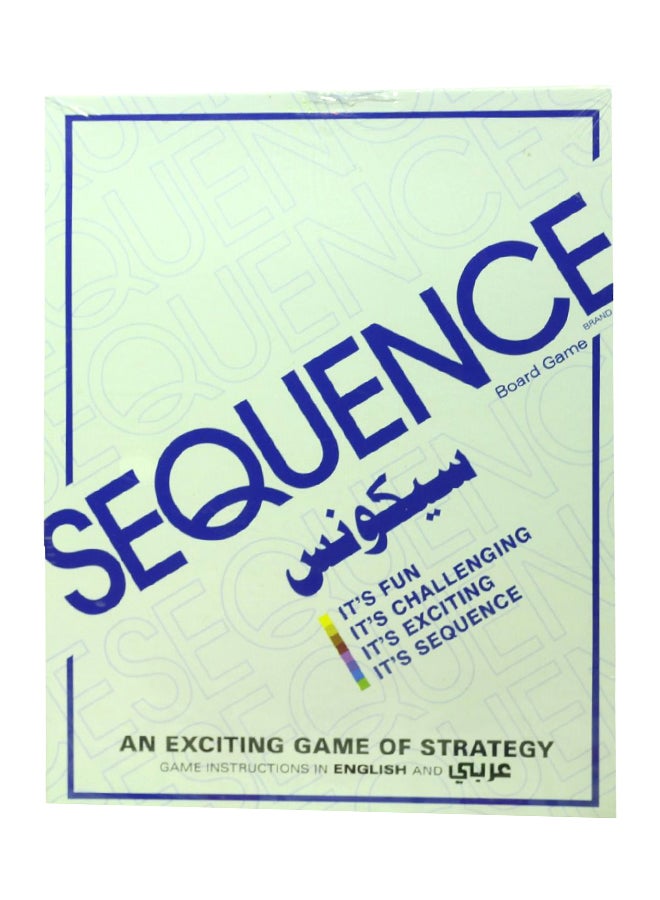 SEQUENCE Strategy Board Game 