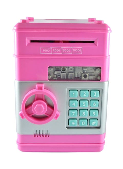 Electronic Coins And Bills Locker With Voice Command
