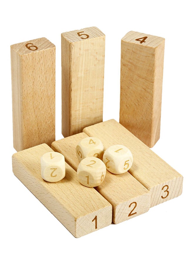 Alostoura 51-Piece Beech Wood Jenga Set 51  - Image 2